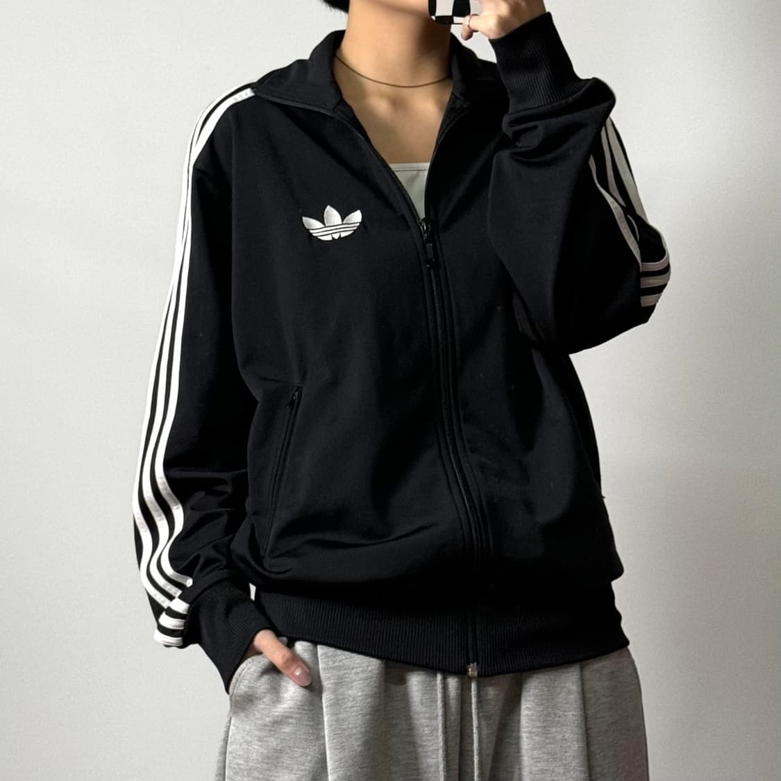 아디다스 파이어버드 트랙탑 져지 블랙 M [122405] 상품이미지2