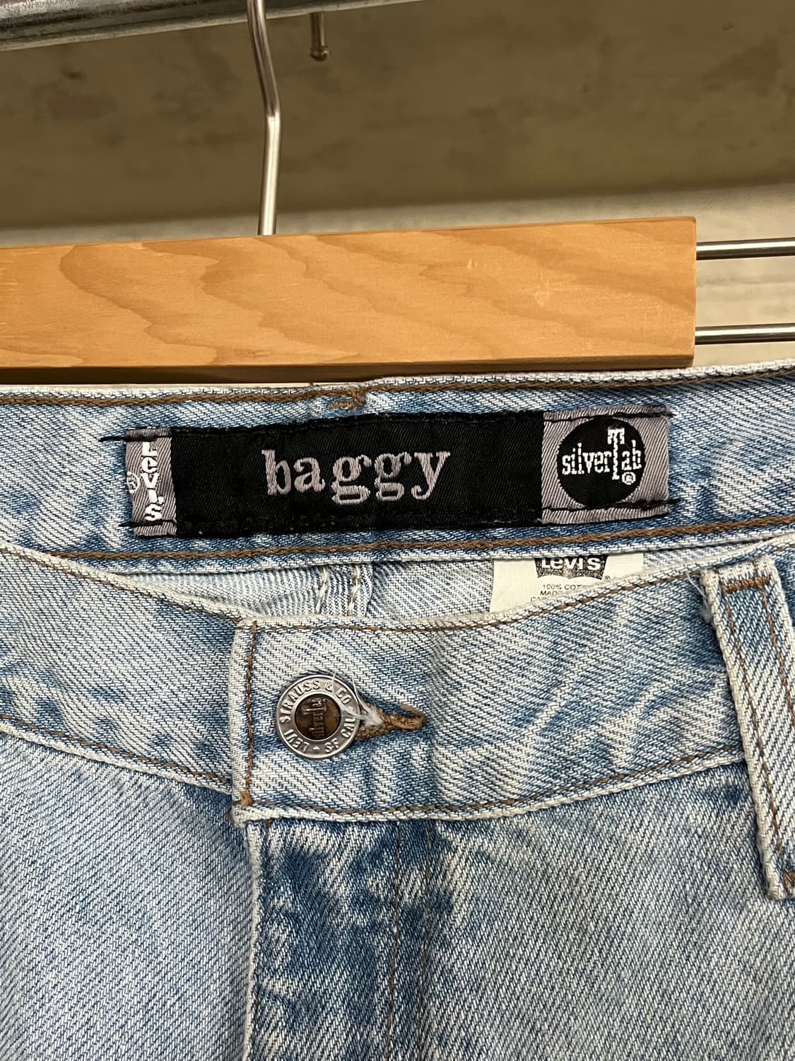 90s LEVI'S SILVER TAB BAGGY PANTS 상품이미지7