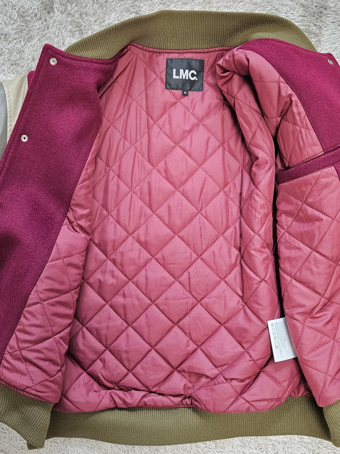 LMC 바시티 자켓 버건디 (M) 상품이미지3