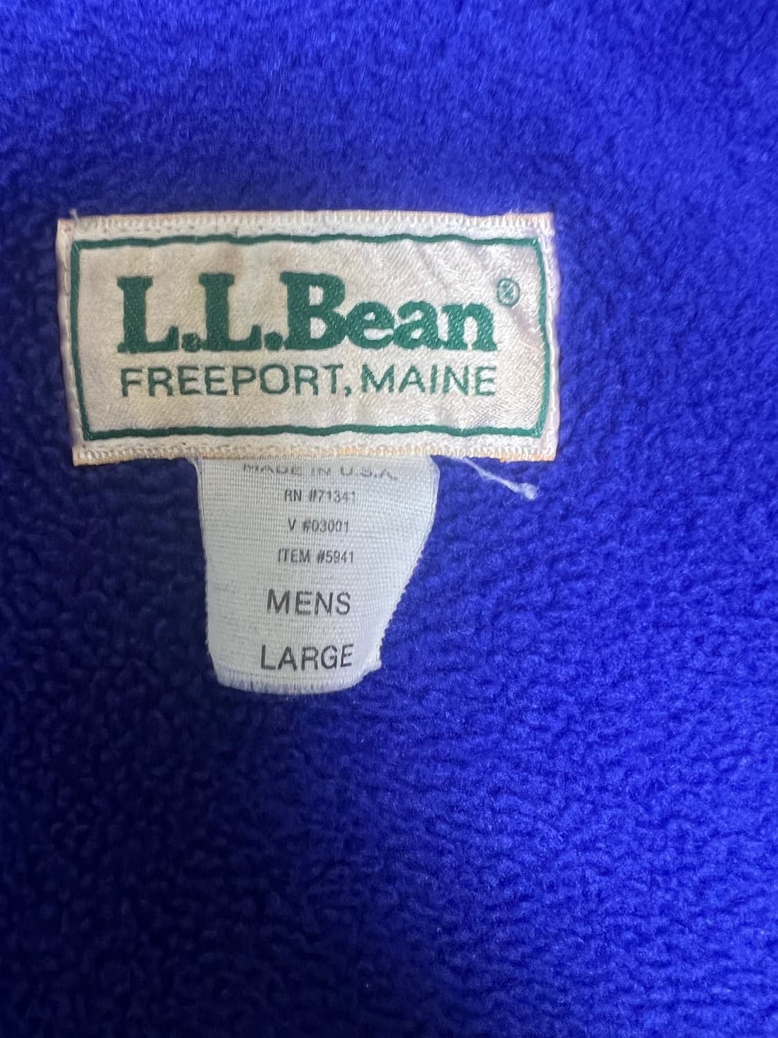 엘엘빈 l.l.bean 웜업자켓 레드 L(105) 팝니다 상품이미지3