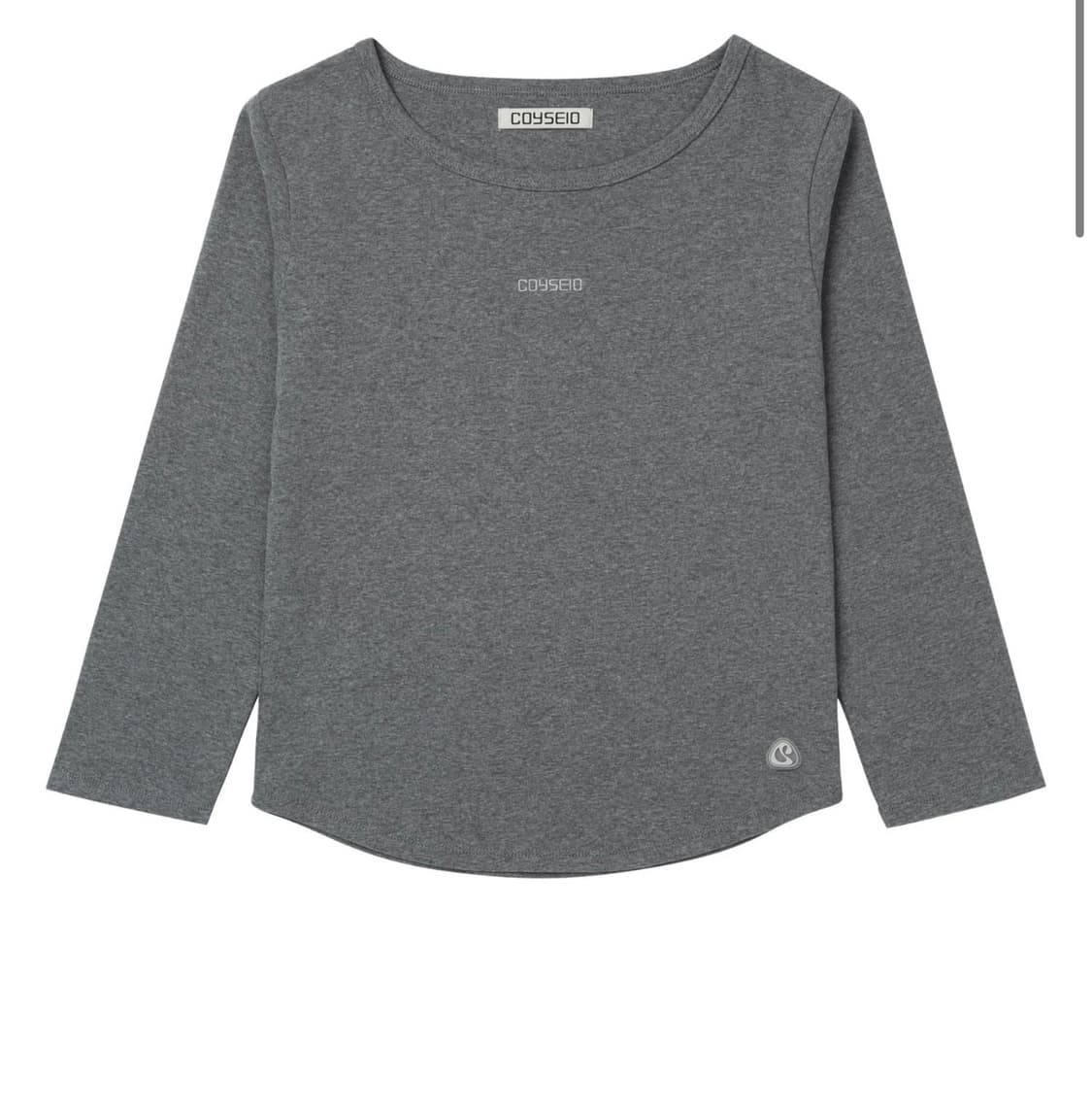 구해요)코이세이오 미니 로고 카프리 그레이/블랙 상품이미지1