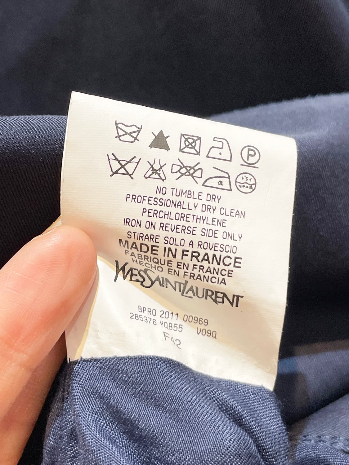 입생로랑 우먼스 블레이저 자켓 A987 상품이미지7