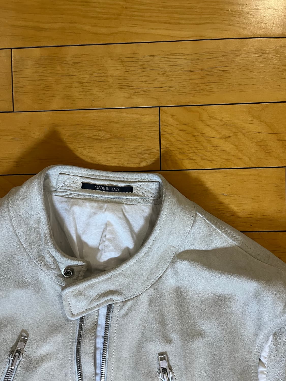 메종 마르지엘라 5 zip leather vest 상품이미지2