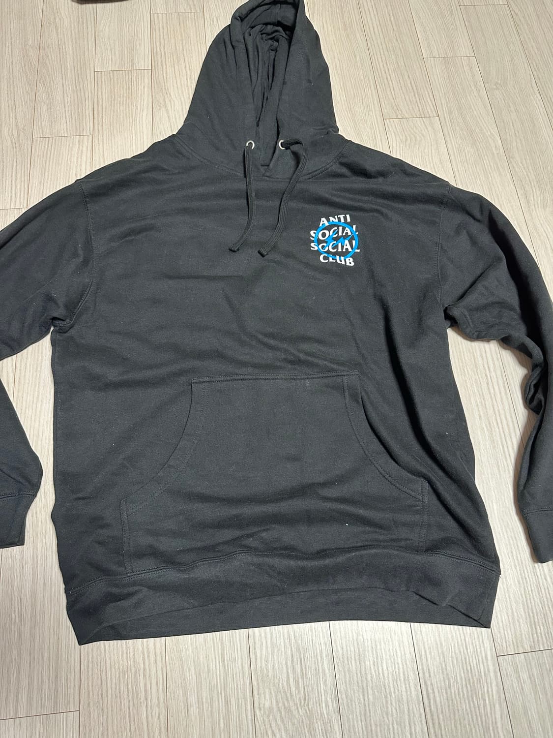 (L) 안티소셜소셜클럽 x 프라그먼트 후드 블루 상품이미지2