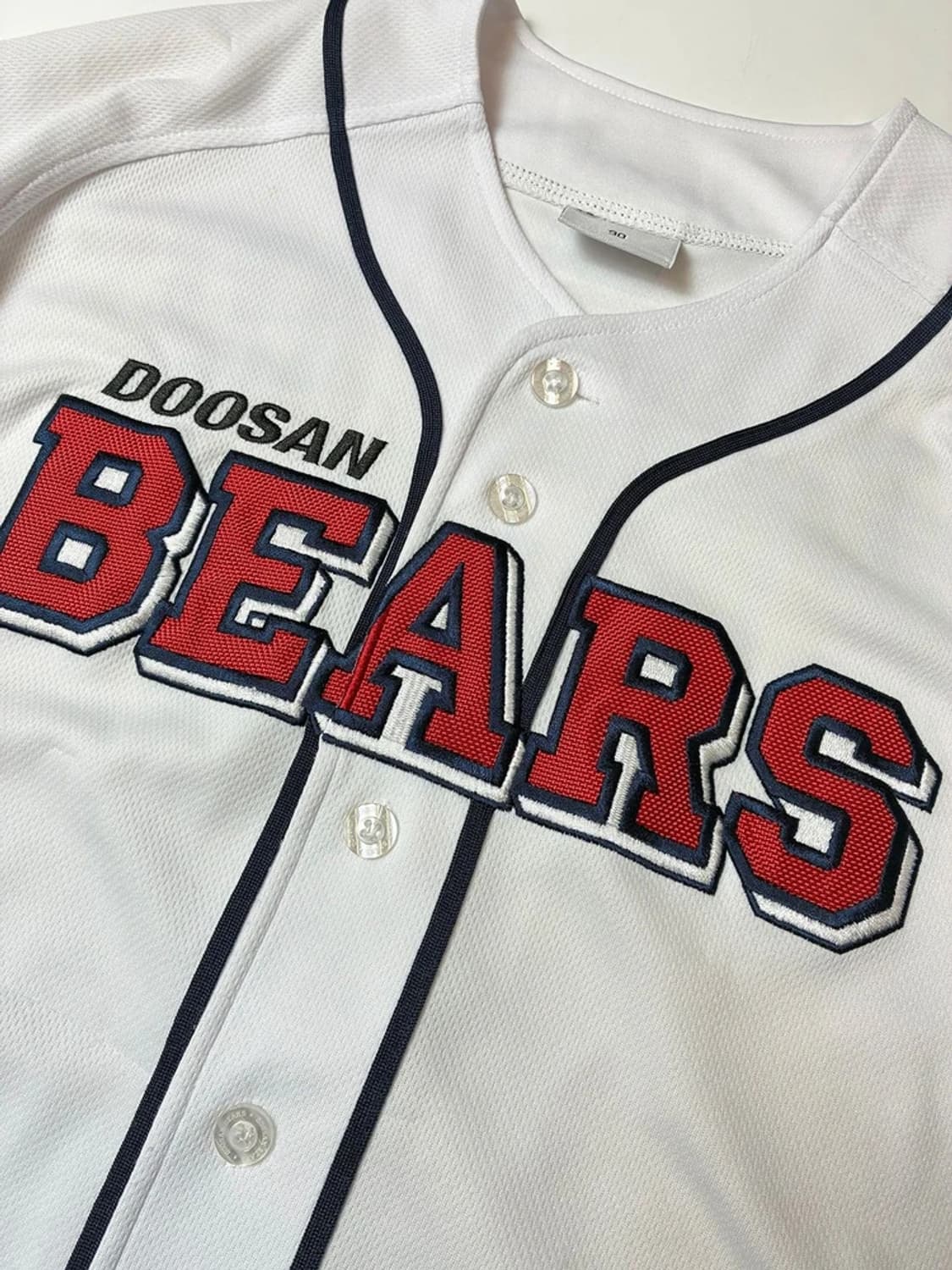 네포스 두산베어스 용석민 야구 반팔 유니폼 PN8610 상품이미지5