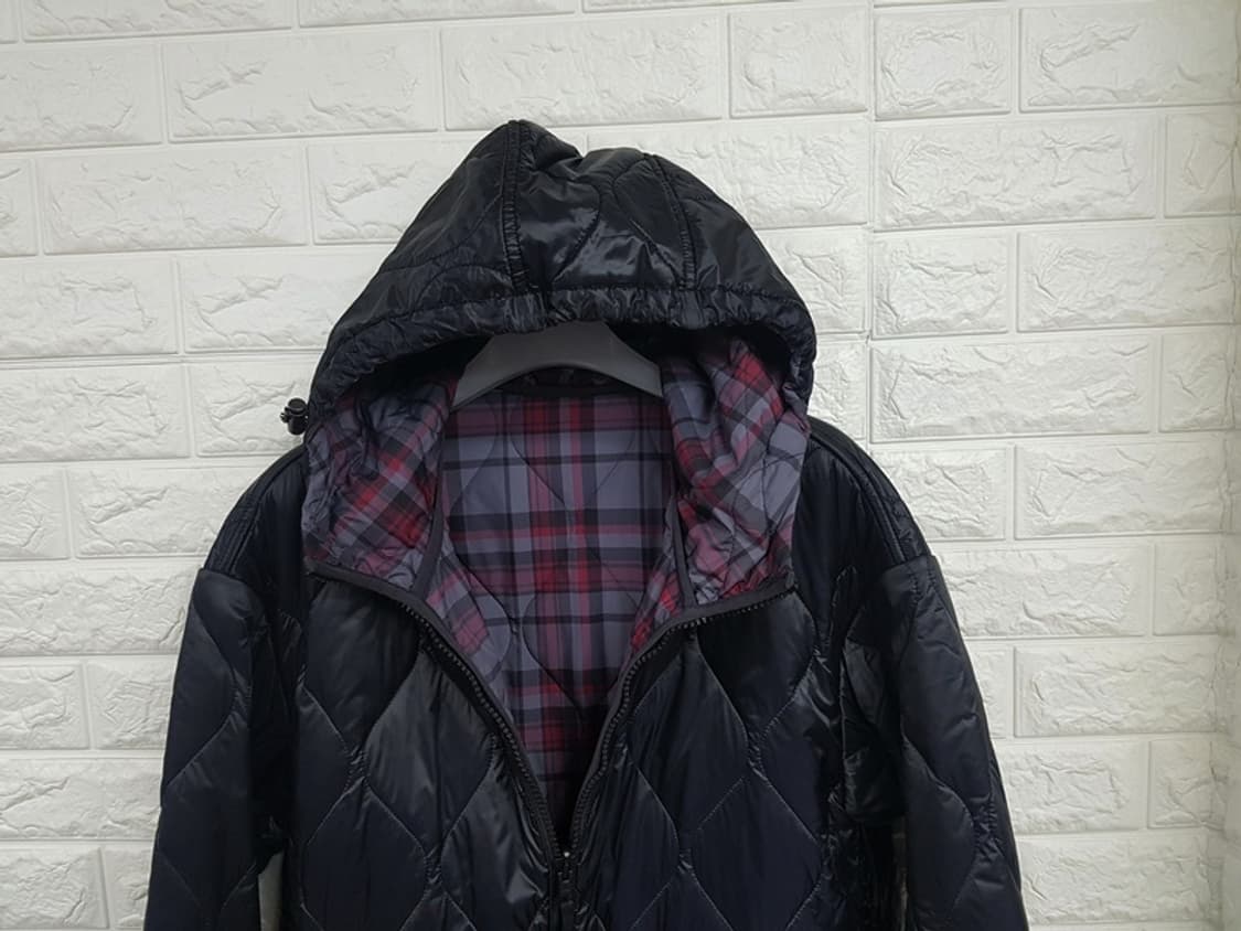 코오롱스포츠 누빔점퍼 55-66(85사이즈) 양면 패딩 체크  상품이미지6