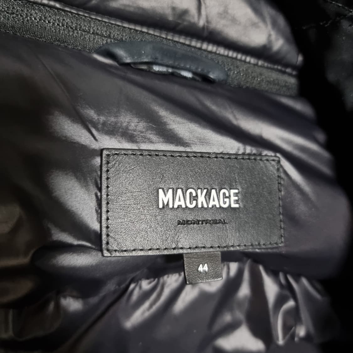 105호 맥케이지 에드워드 남성 패딩점퍼 다운 자켓 44사이즈 매장판  상품이미지7