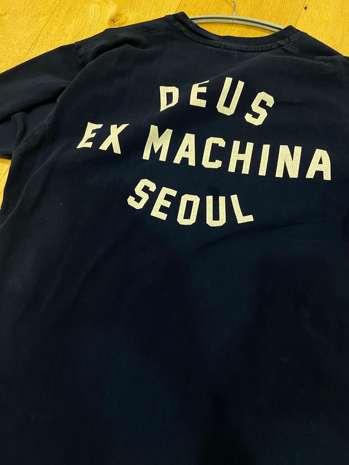 데우스 반팔 남색 상품이미지3