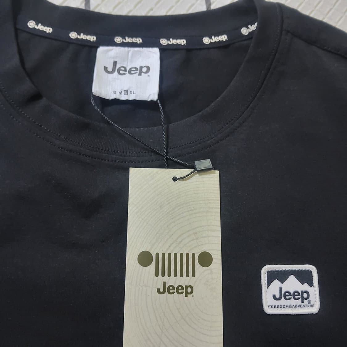 새상품 지프 jeep 남성 반팔 티셔츠 100 L 상품이미지6