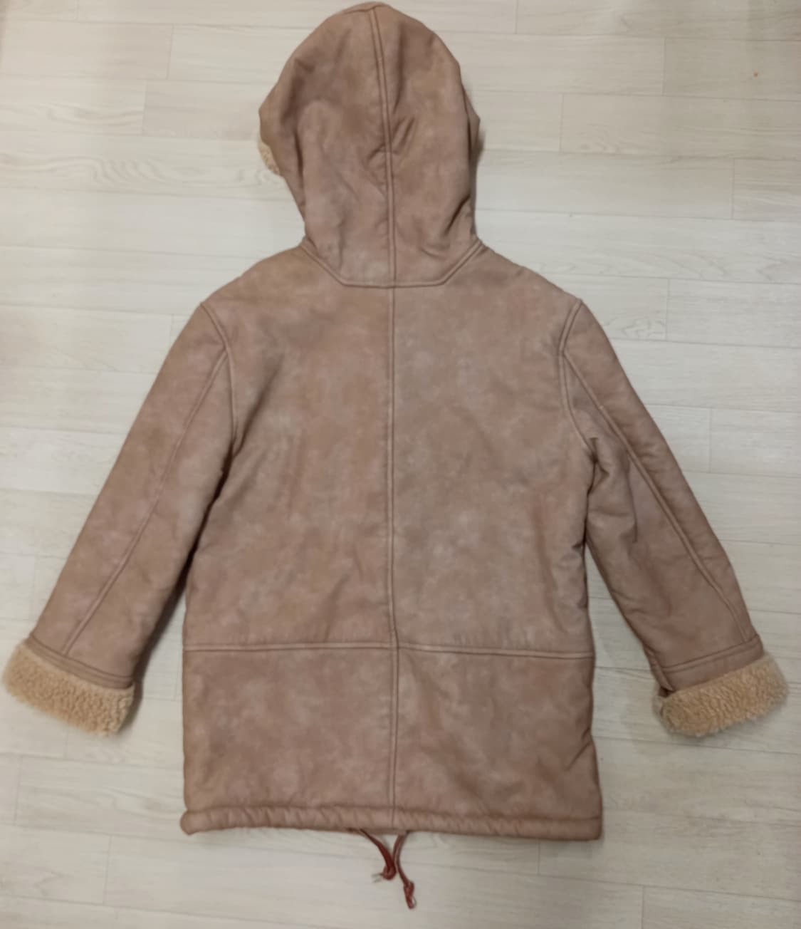 새상품 여성88 후드무스탕 코트 X2 상품이미지4