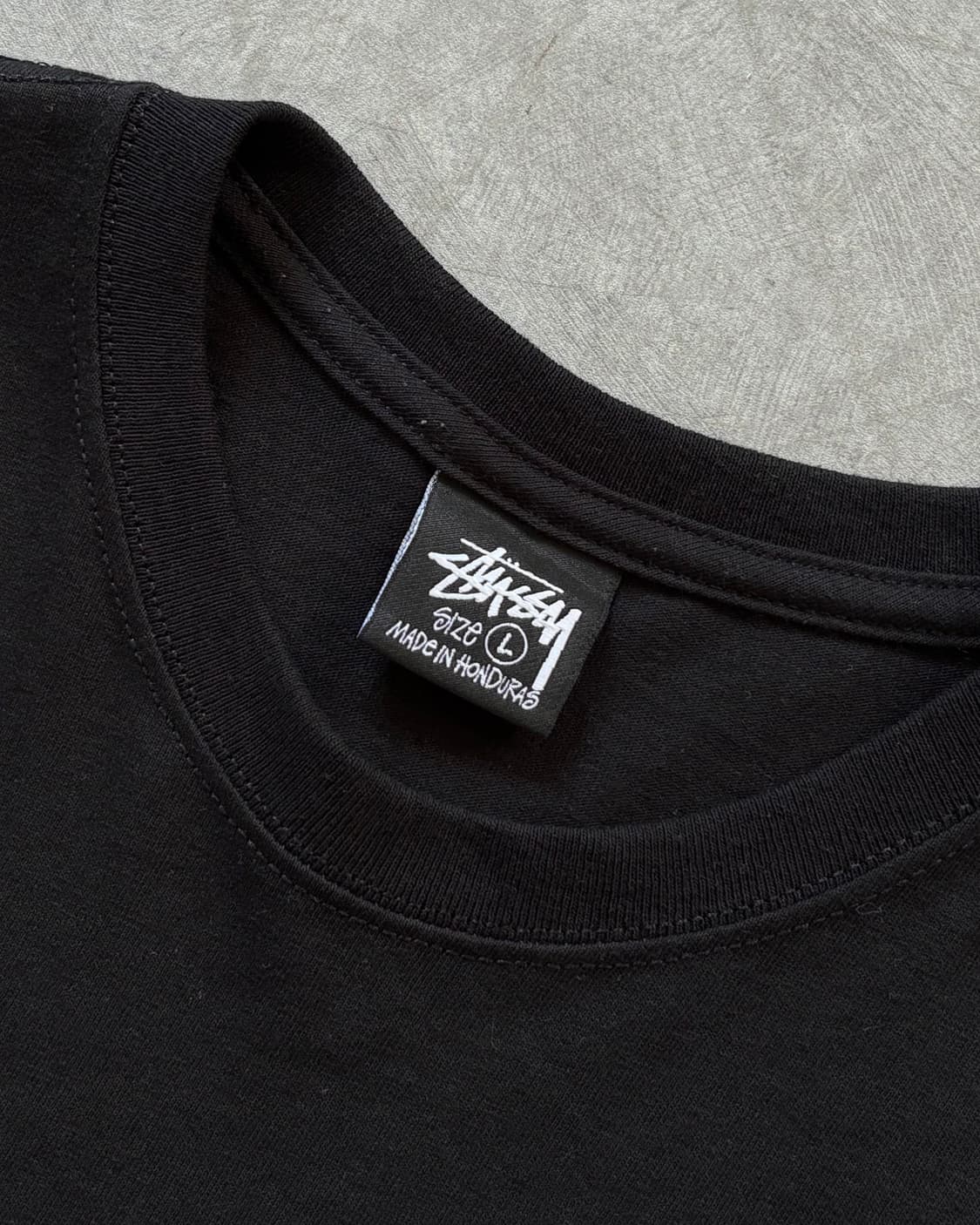 Stussy 스투시 SS링크 하이웨이 블랙 티셔츠 상품이미지4