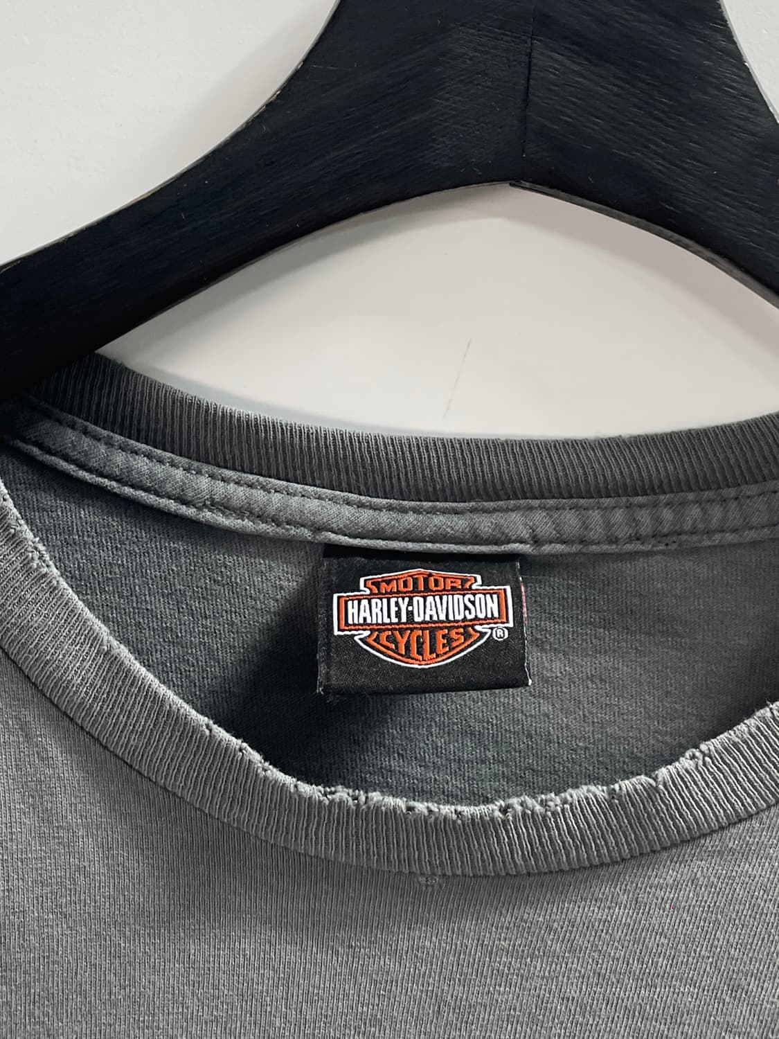 할리데이비슨 그래픽 오버핏 나시 (on.747) 상품이미지8