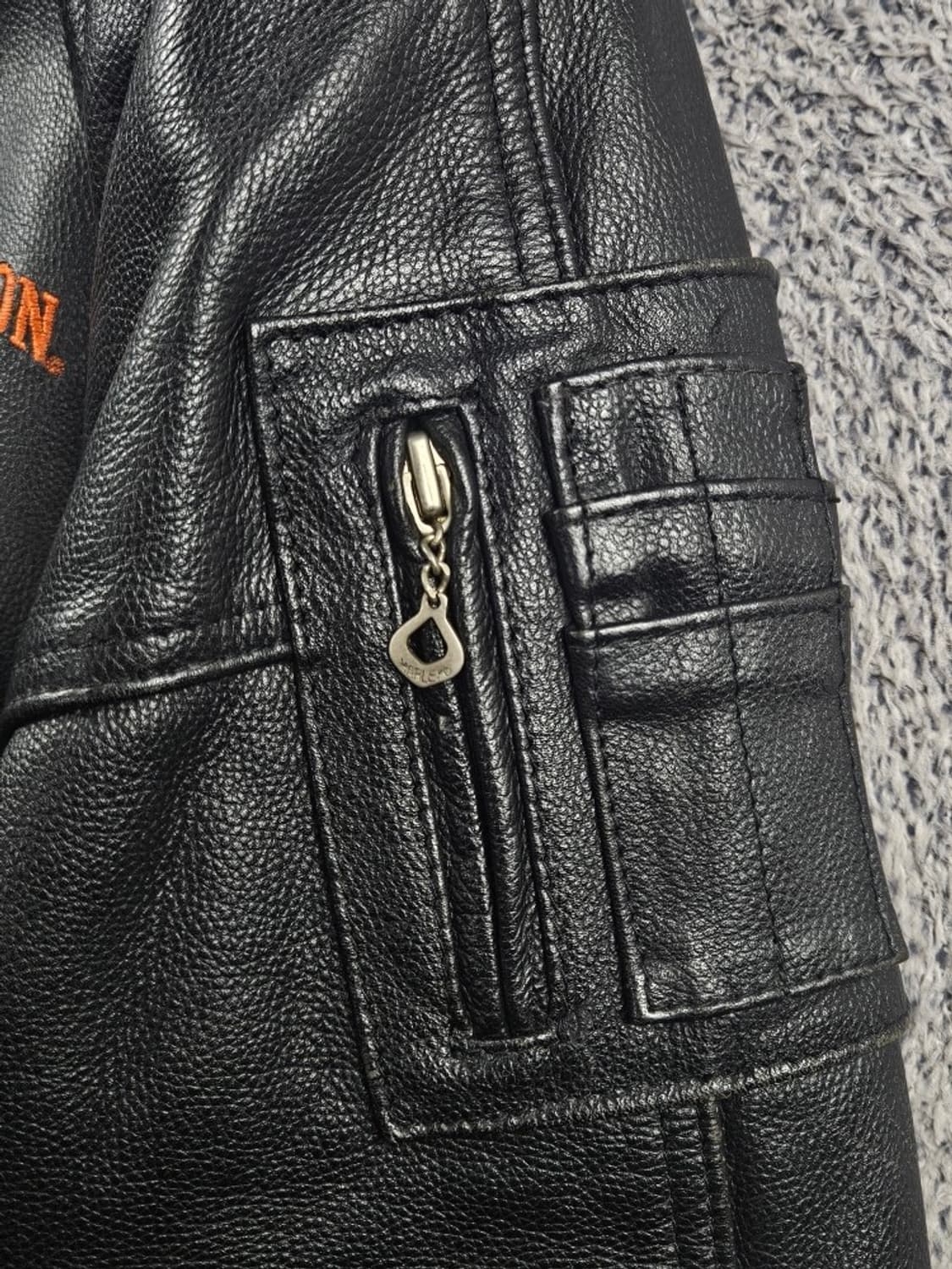 할리데이비슨 스크리밍 이글 레더 봄버 자켓 ( M ) / 11170 상품이미지4