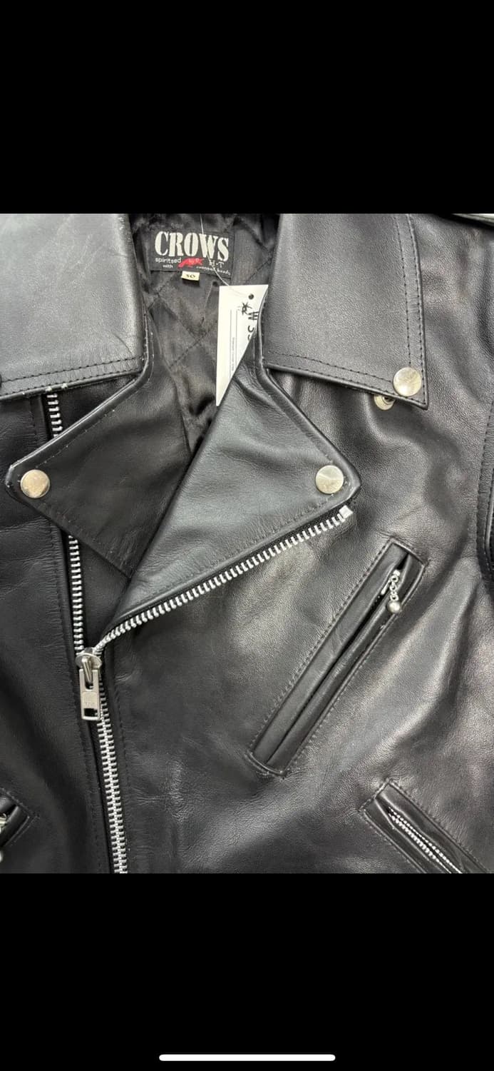 크로우즈 워스트 무장전선 가죽라이더 자켓 H1803 상품이미지5