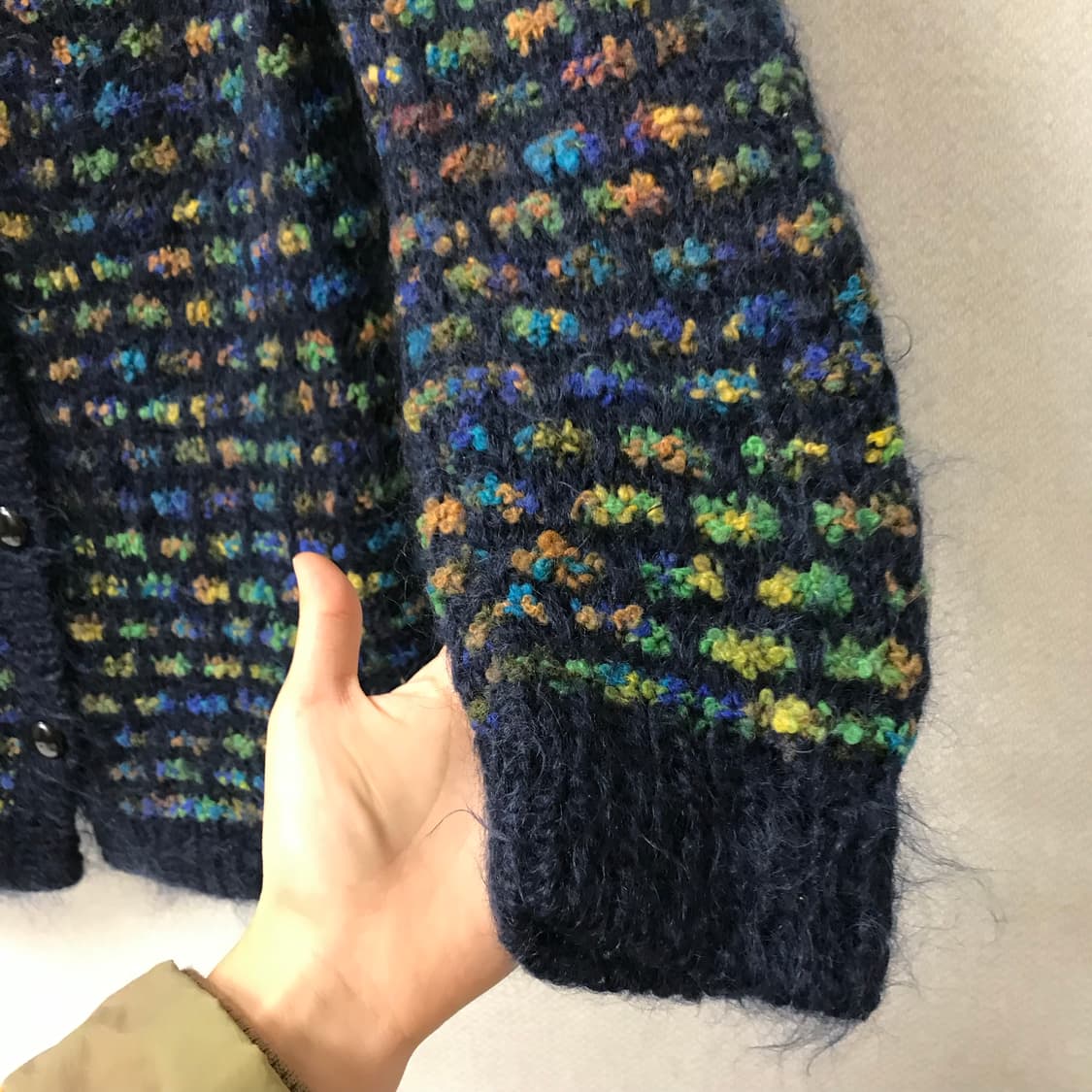 JEUNNE GARCON cardigan 레인보우 헤어리 가디건 상품이미지6