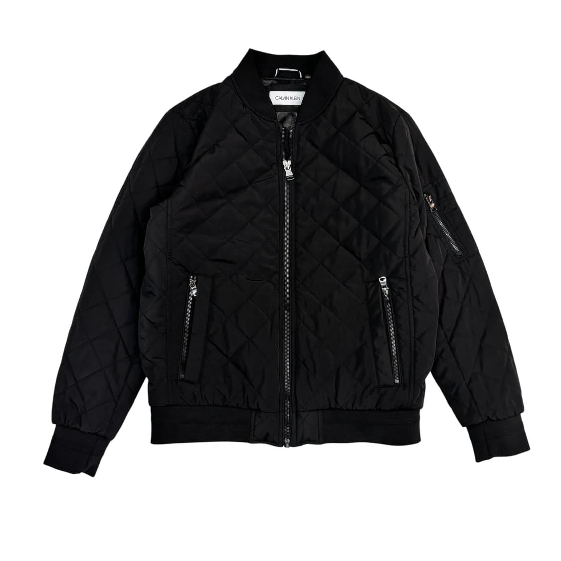 캘빈클라인 퀼팅 블루종 자켓 상품이미지1