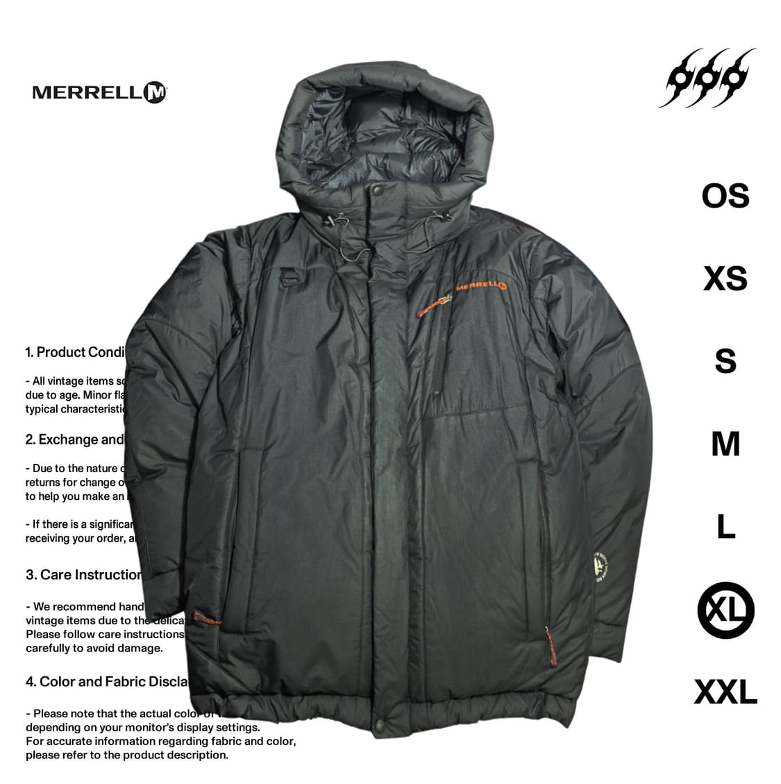 머렐 알래스카 익스페디션 원정대 다운 XL사이즈 패딩 상품이미지1