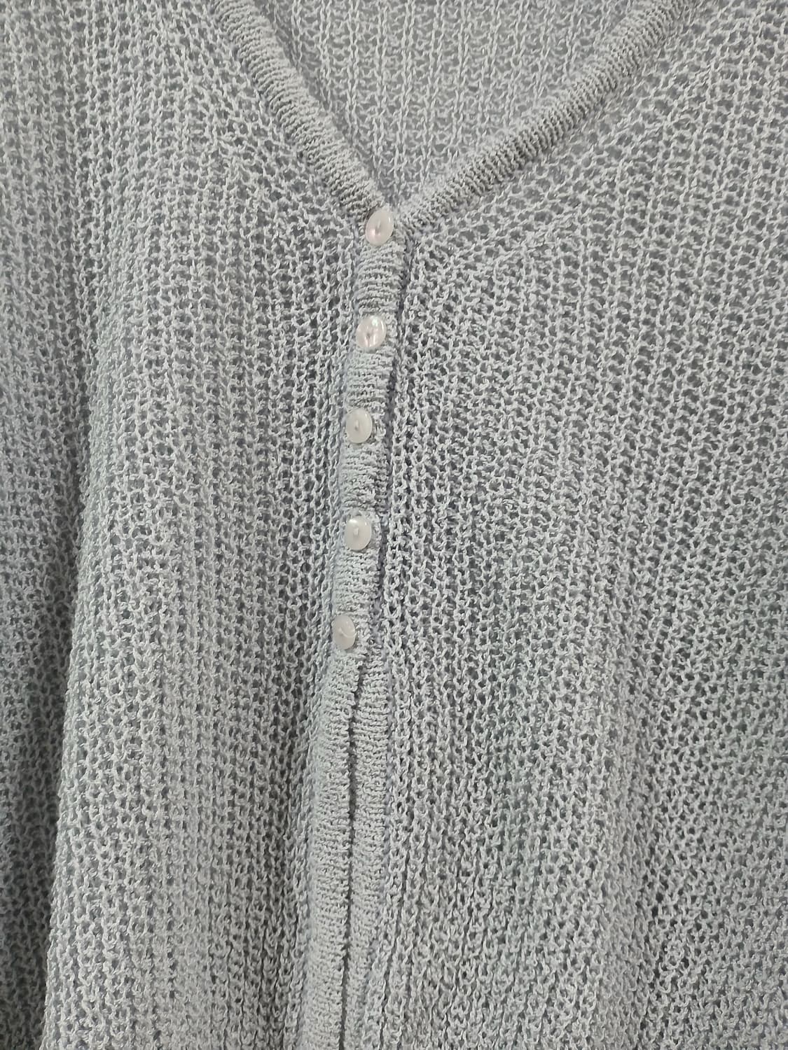 브이넥 크롭.가디건 상품이미지3