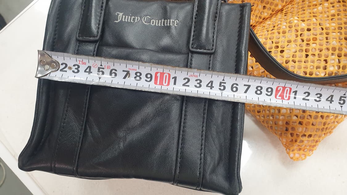 쥬시꾸뛰르 블랙 미니 토트 크로스백 상품이미지5