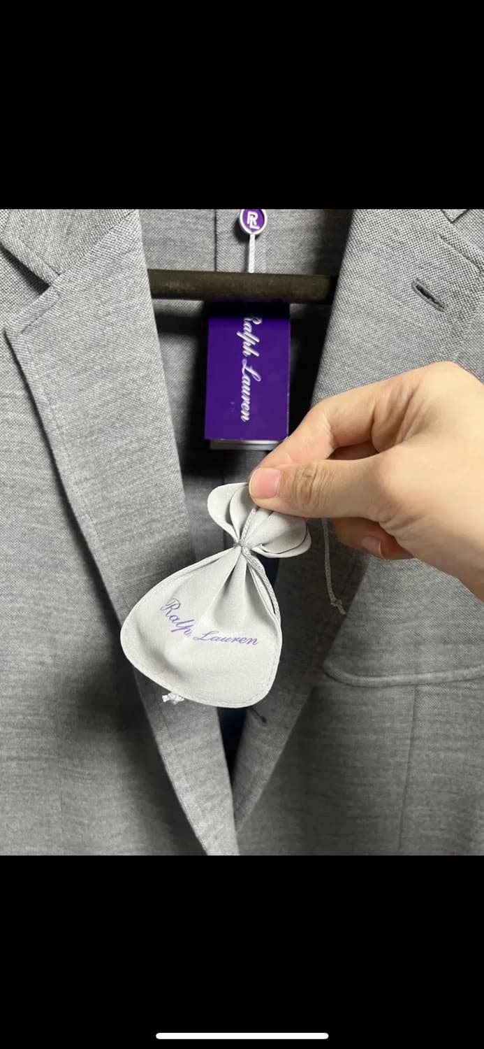 랄프로렌 퍼플라벨 하들리 울자켓 그레이 새제품 로로피아나 쿠치넬리 상품이미지3