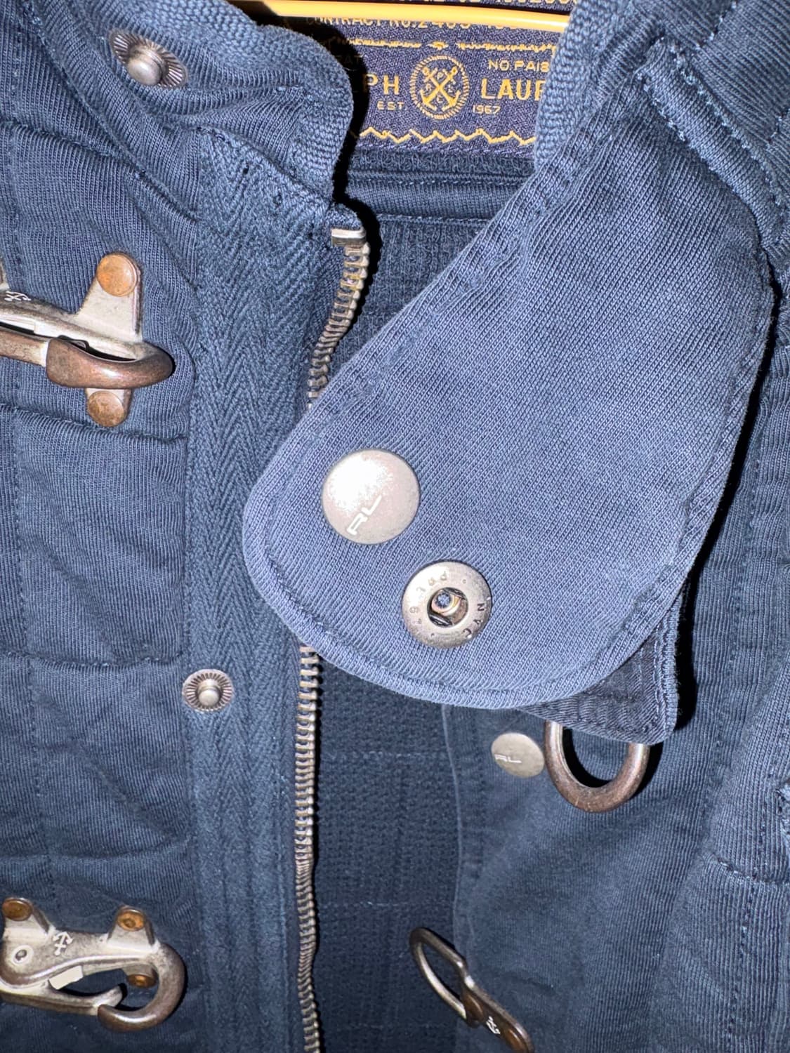 Ralph Lauren Naval Tailor 파이어맨 덱 베스트 상품이미지3