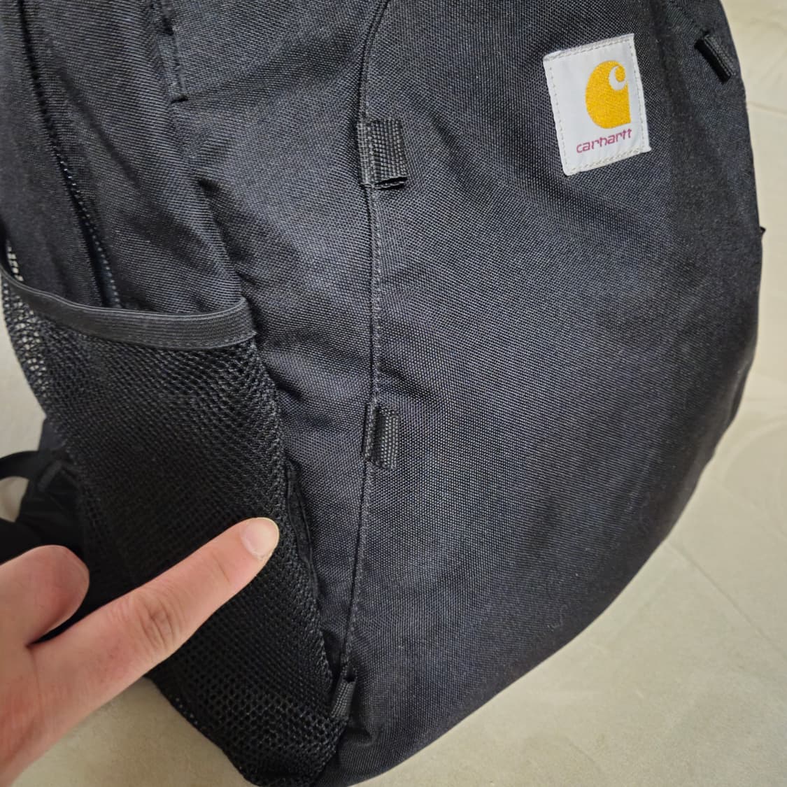 칼하트 킥플립 백팩 블랙 상품이미지7