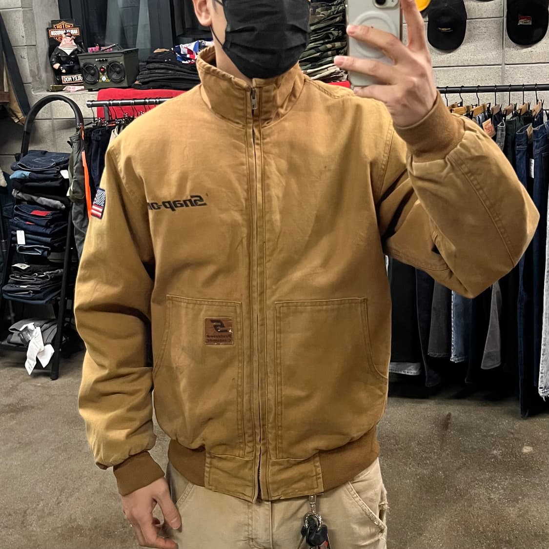 Snap-on 스냅온 덕캔버스 워크 자켓 (105) 상품이미지6