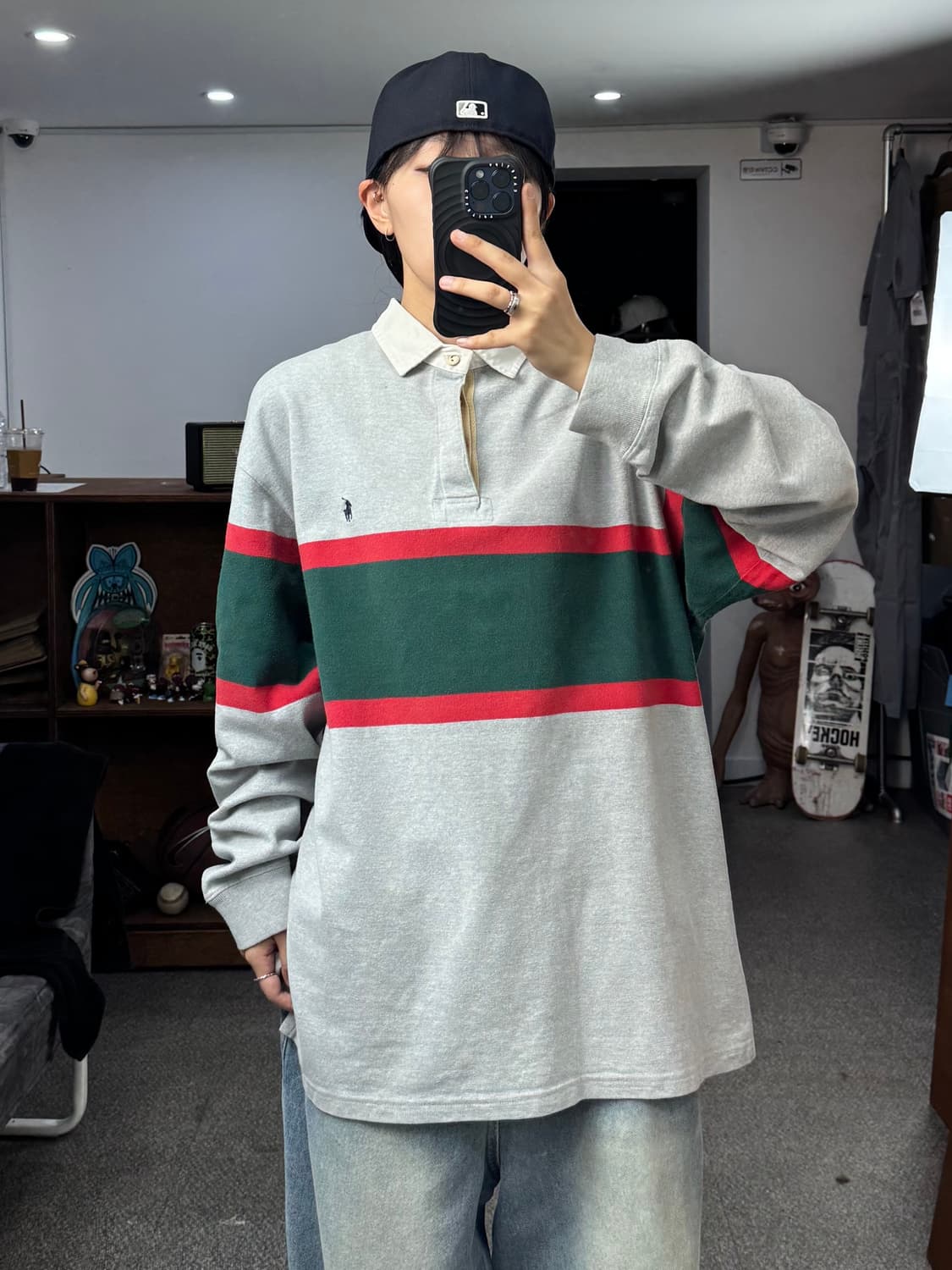 90s 폴로 랄프로렌 럭비티 상품이미지6