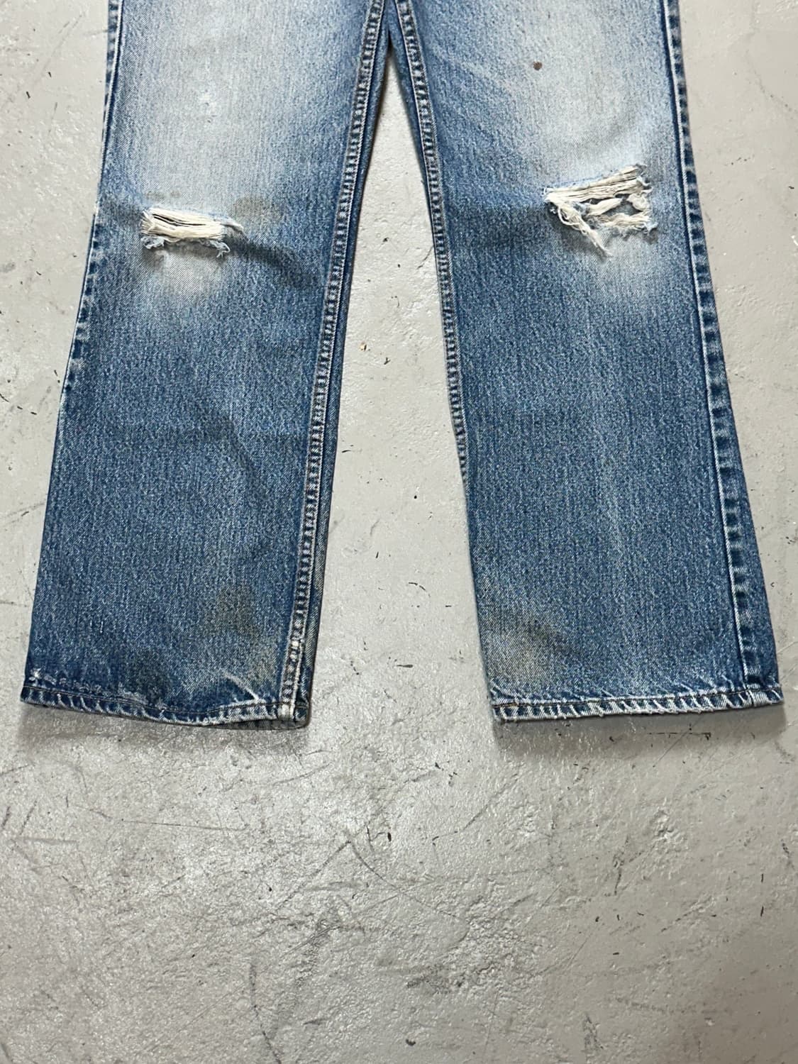 90's USA Made 리바이스 517 부츠컷 플레어진 상품이미지7