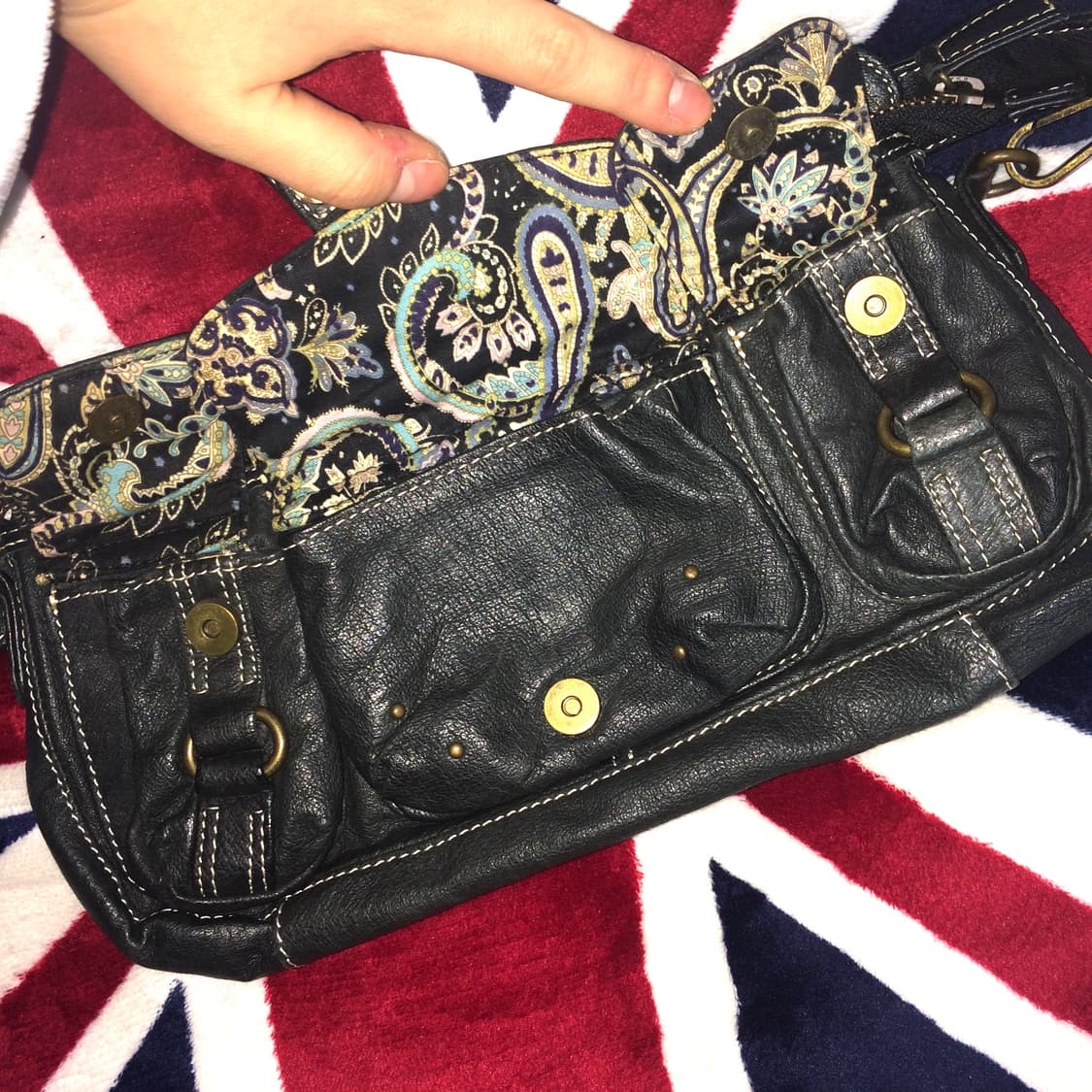 버클 레더  숄더/토트백 상품이미지5