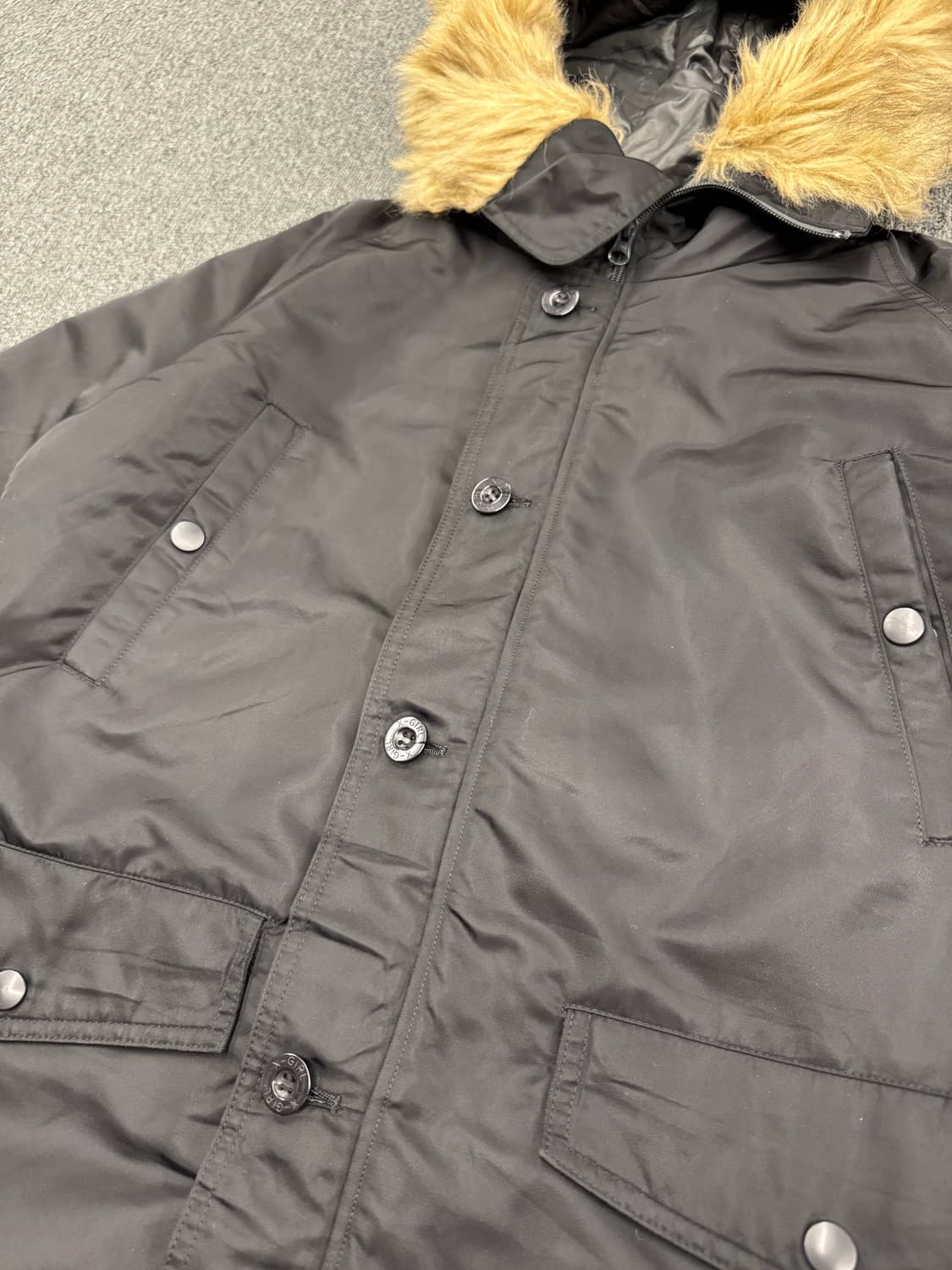 X-girl 빈티지 여성 야상 패딩 상품이미지2