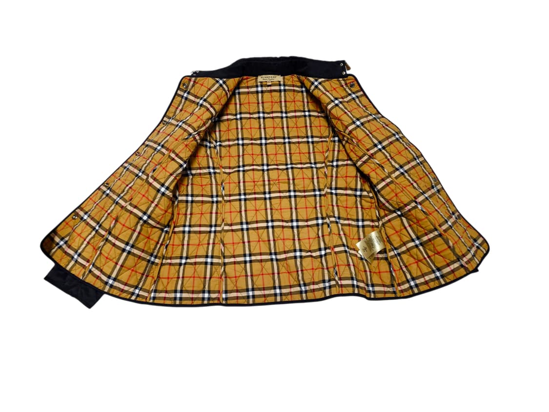 버버리  다이아몬드 퀼팅 노바체크 안감 자켓 XXL (실측55-66) 상품이미지2