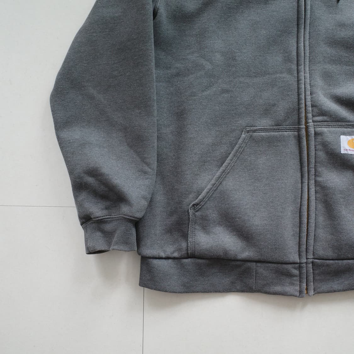 칼하트 써멀 레인디펜더 후드집업 그레이 M 상품이미지3