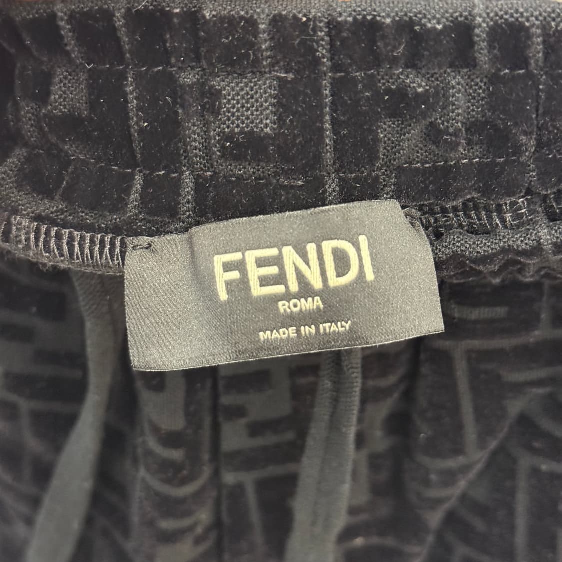 [리오브전포점] 펜디 FF 풀 모티프 코튼 피케 버뮤다 반바지 상품이미지3