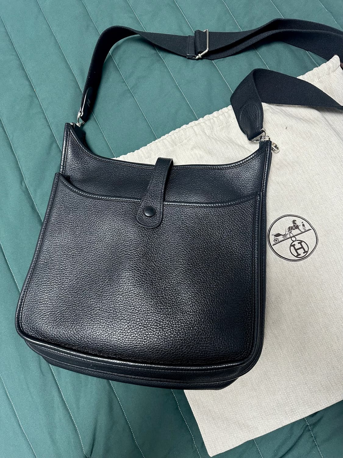 [A+ 정품] 에르메스 에블린 33 블랙  상품이미지6