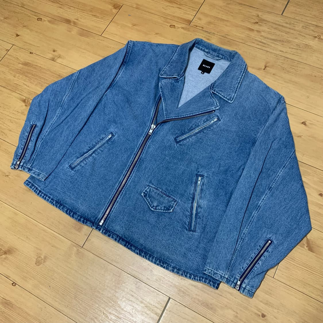 beams denim rider jacket 상품이미지2