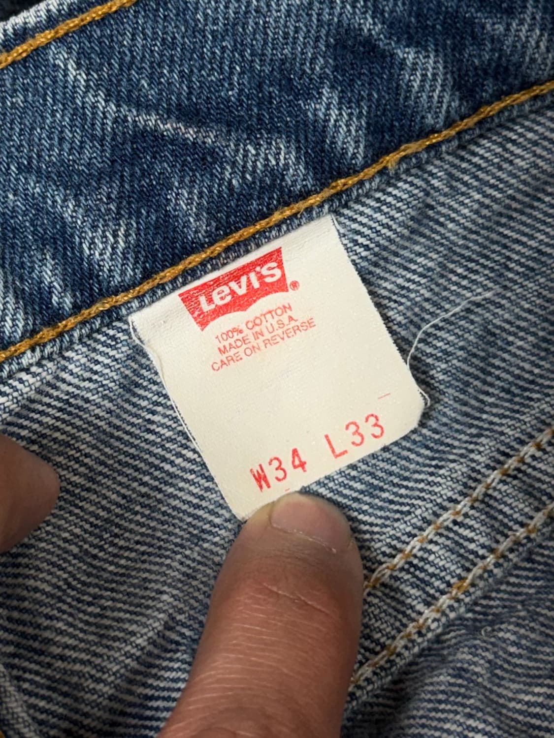 90’s USA 빈티지 리바이스 517 오렌지탭 부츠컷 리바이스 청바지 상품이미지9