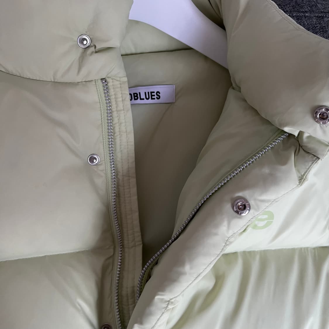 엔조블루스 코지 다운 자켓 (Lemon) 상품이미지2