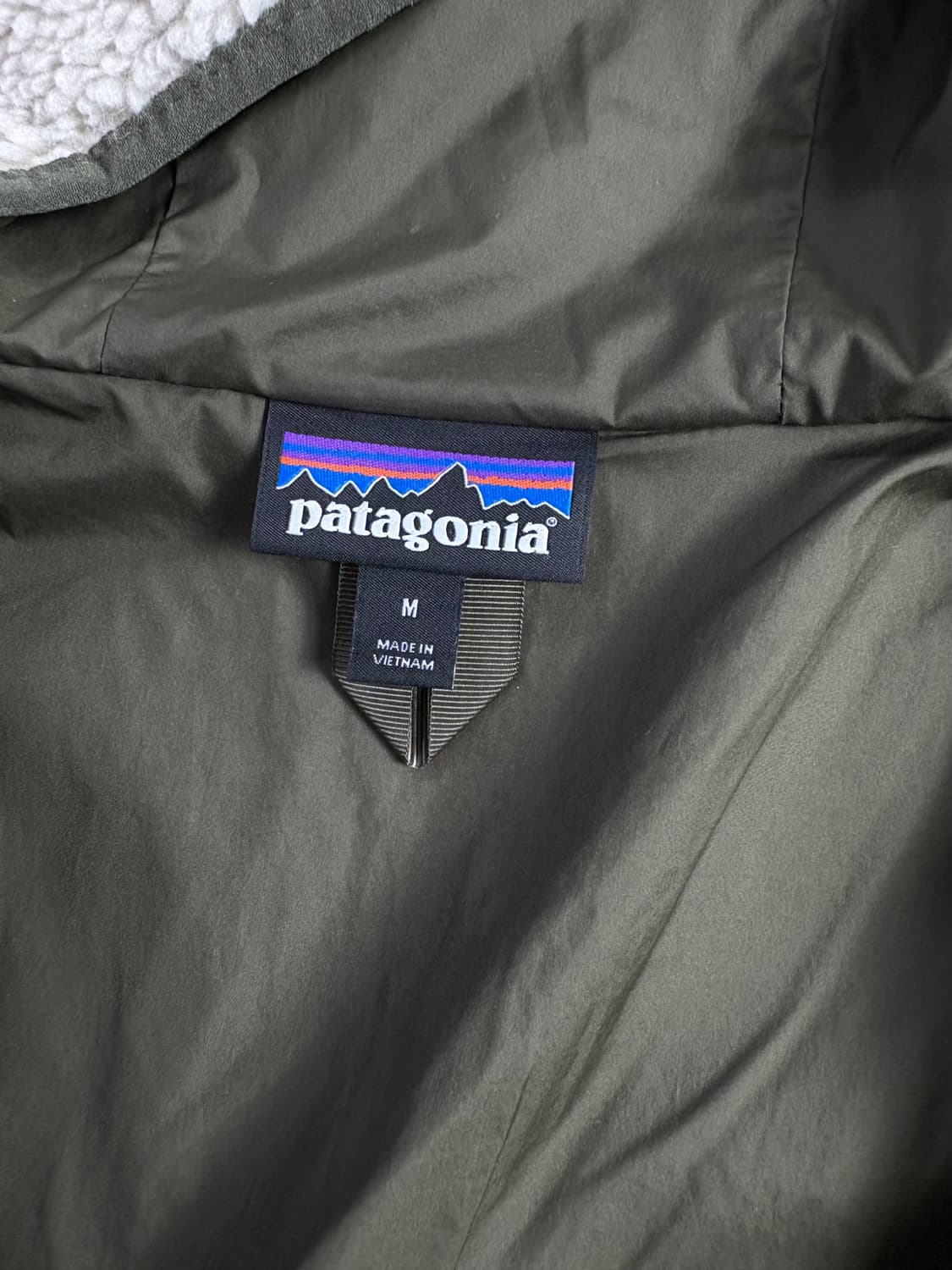 Patagonia 파타고니아 울리스터 플리스 네츄럴 올리브 자켓 M 상품이미지4