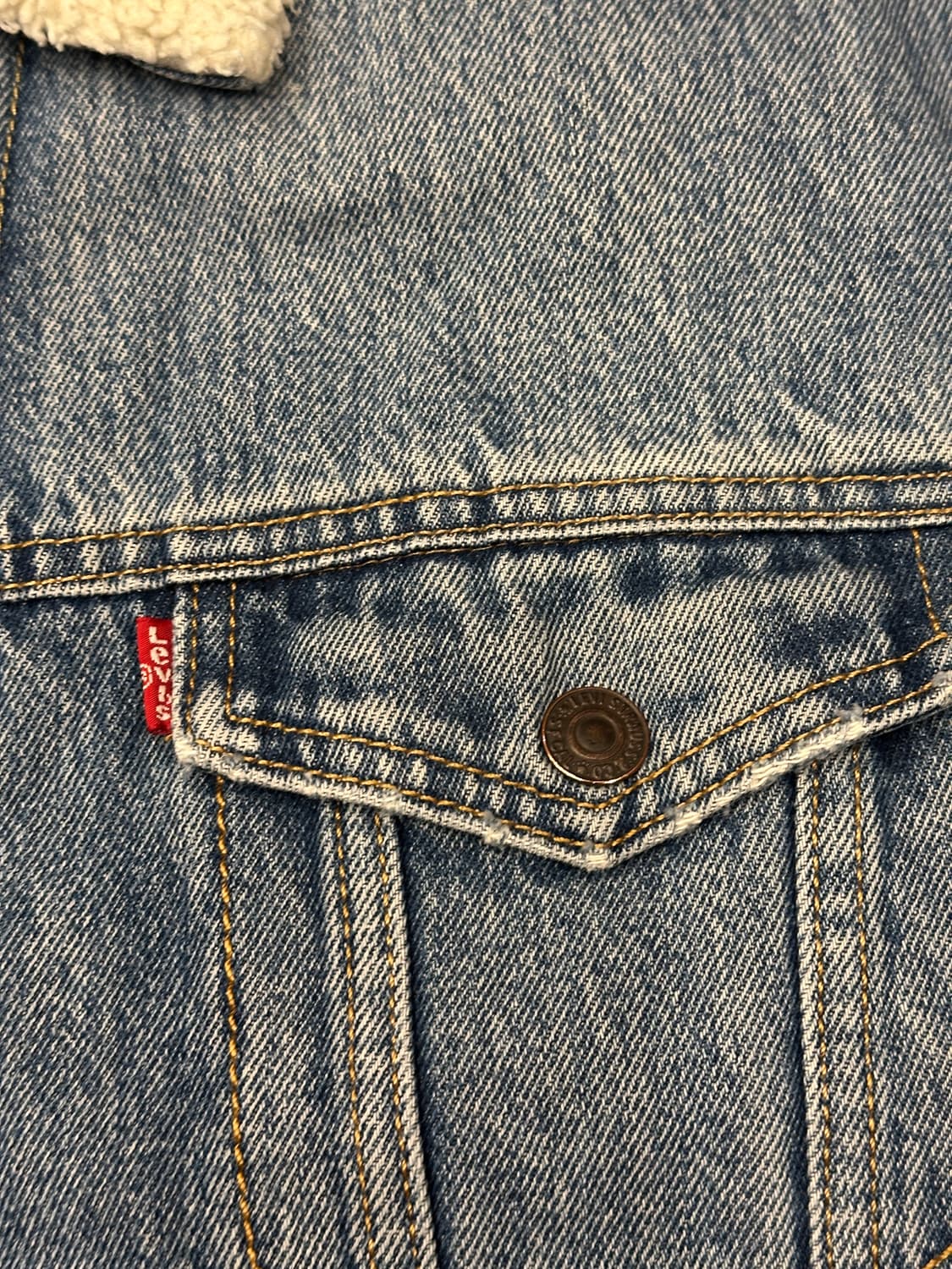 리바이스 쉐르파 데님 자켓 XL 상품이미지4