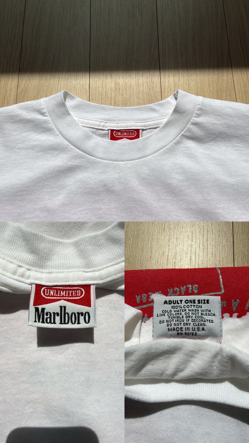 말보로 90s 언리미티드 포켓 빈티지 티셔츠 상품이미지7