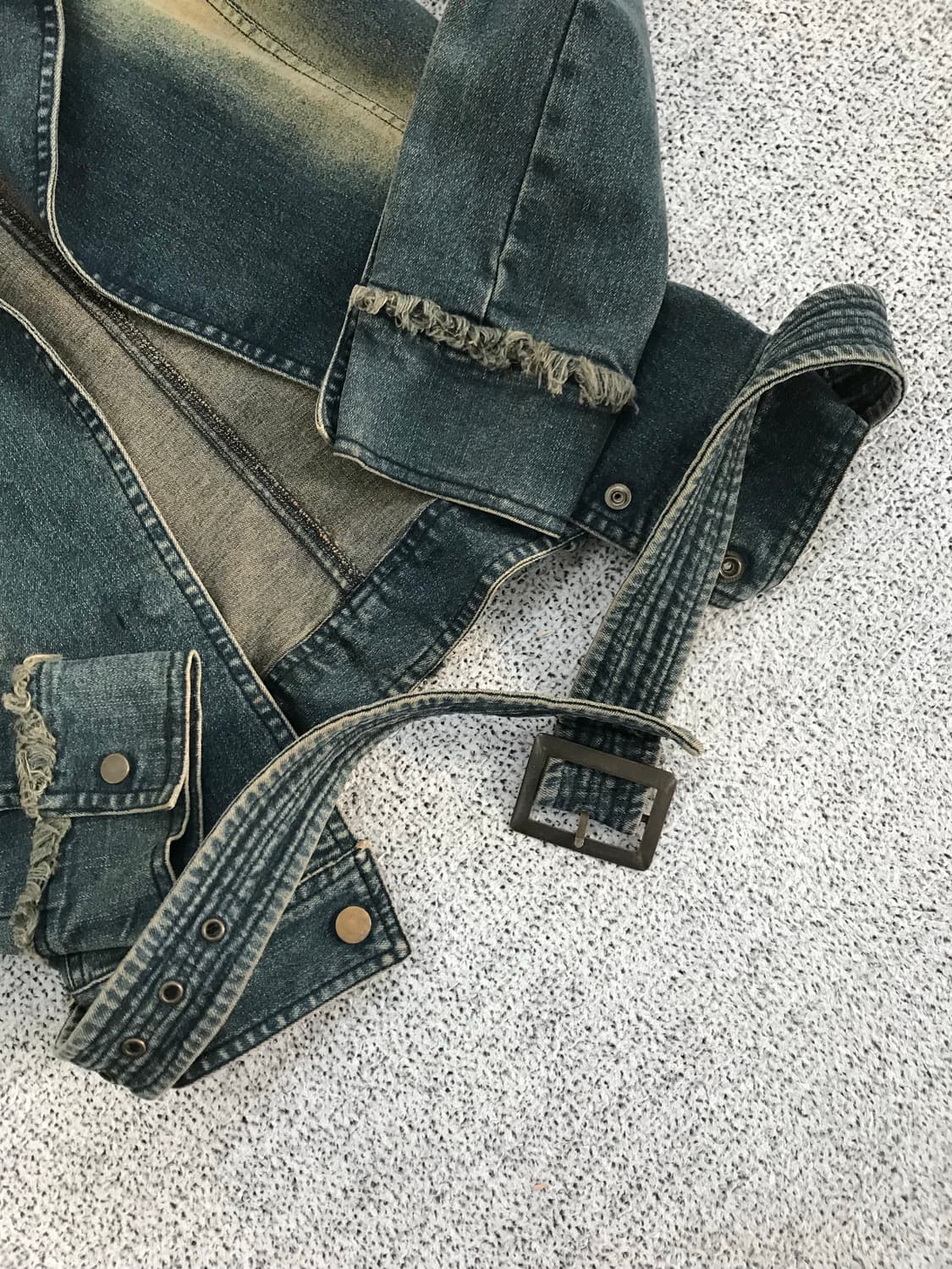 빈티지 데님 자켓 상품이미지6