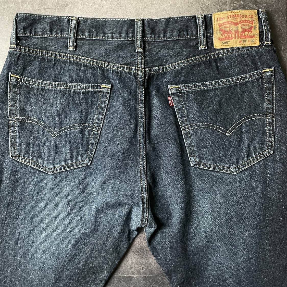 LEVI'S 리바이스505 레귤러 스트레이트핏 데님 팬츠 A00715 상품이미지7