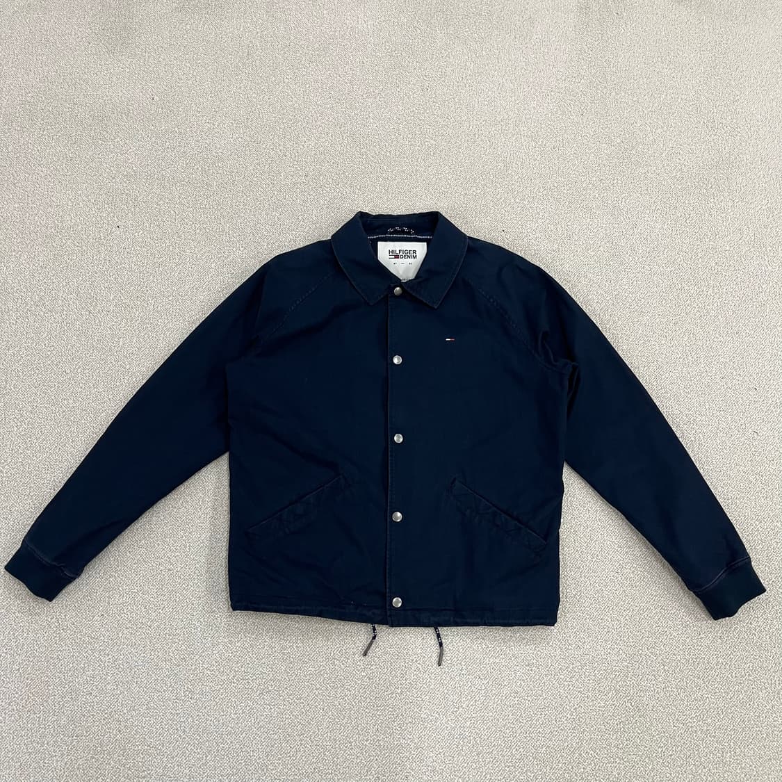 [M] 타미힐피거 코튼 스냅 자켓 점퍼 0107M1 상품이미지1