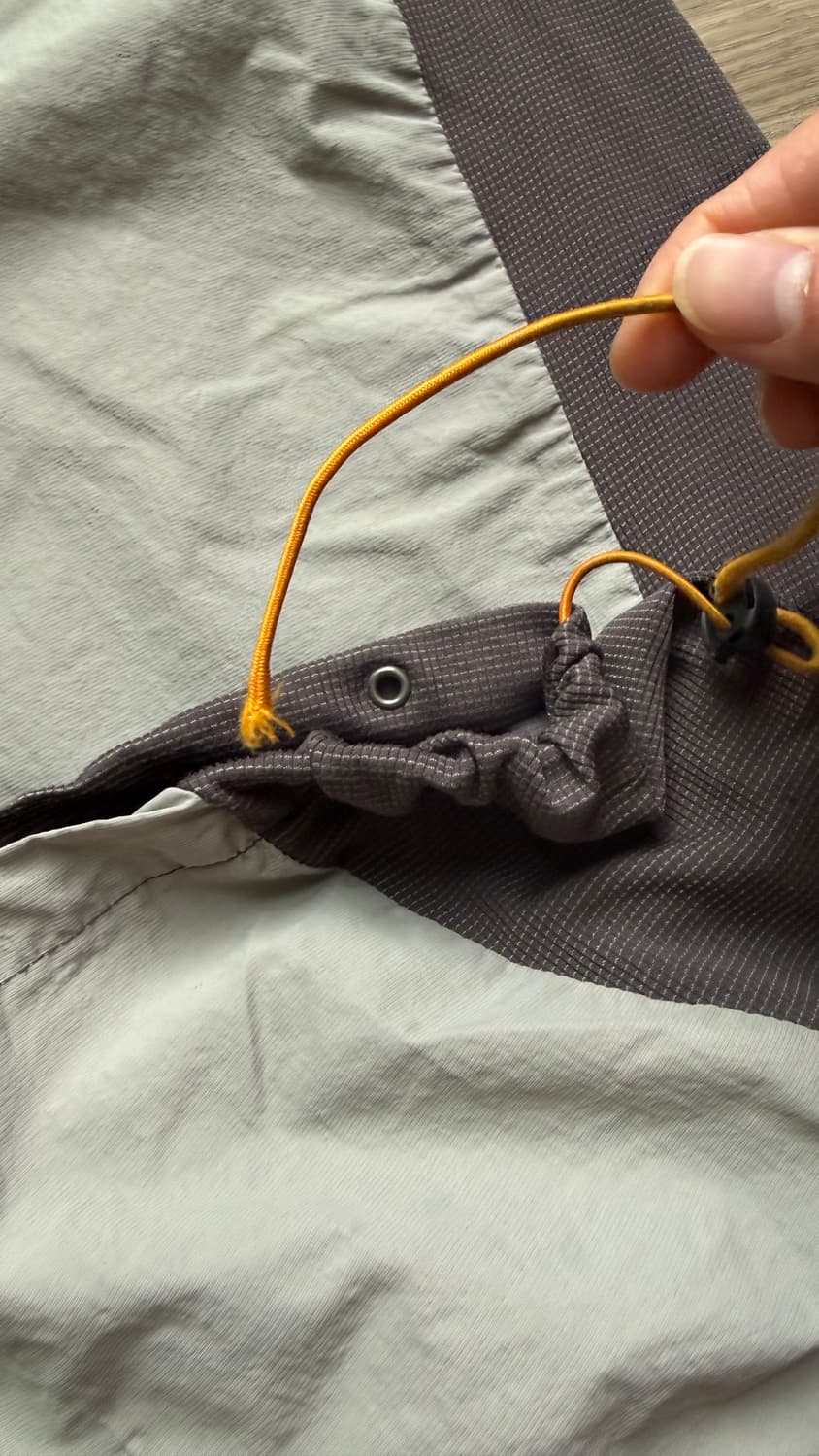 산산기어 사이드 메쉬 팬츠 베이지그레이 2 상품이미지7