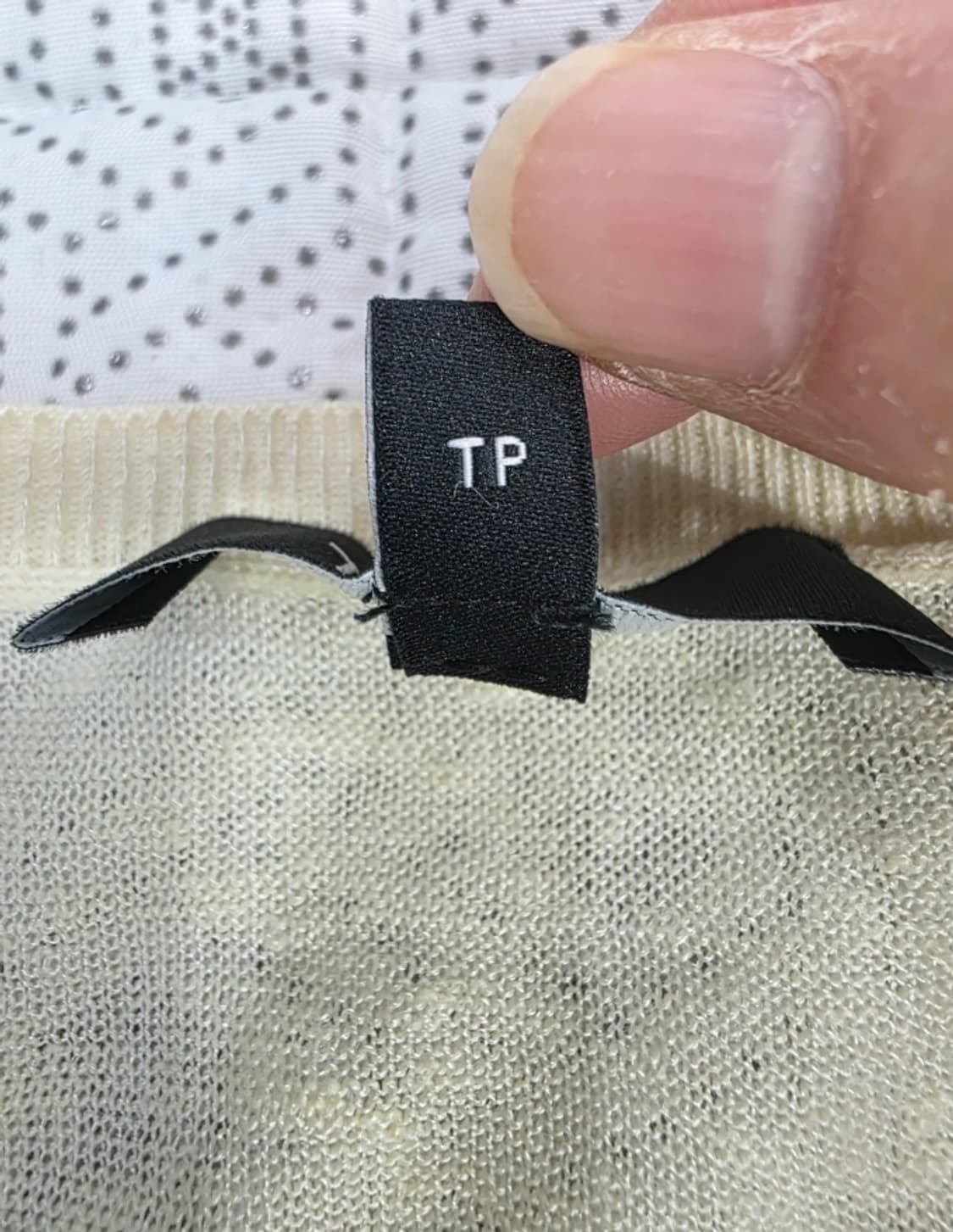 띠어리 아이보리 니트 ~55 상품이미지8