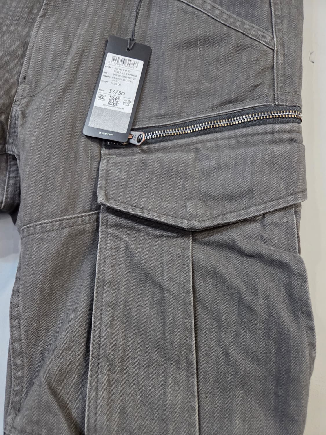 G-Star RAW 카고 바지 블랙 (W33/L30) 상품이미지4