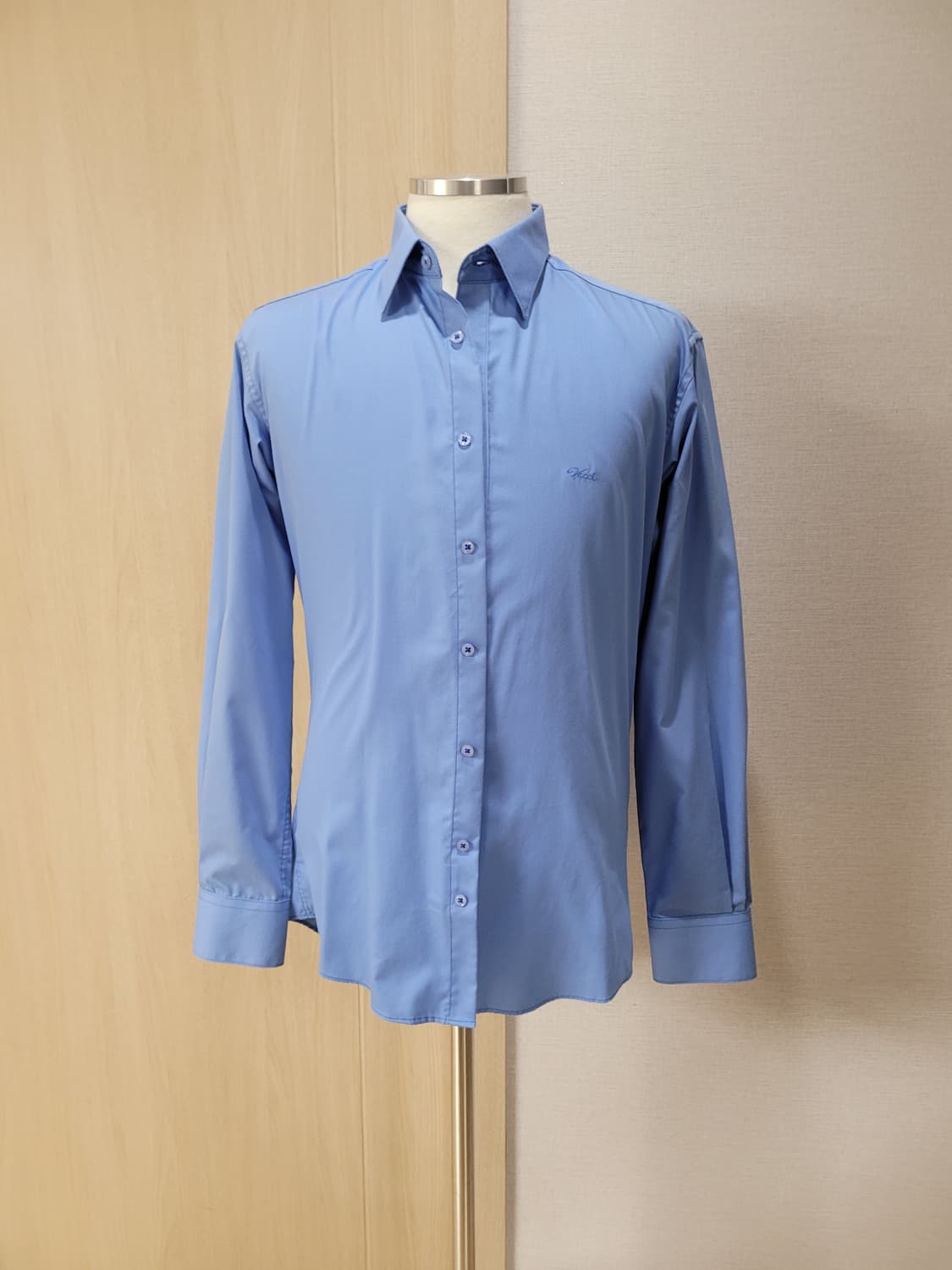 바찌 VACCI 남자 드레스셔츠 100 스카이블루 상품이미지1