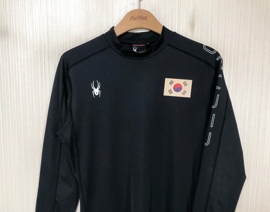 스파이더국대 팀코리아 레슬링국가대표 선수실착 트레이닝탑/컴플레션 XL 상품이미지3