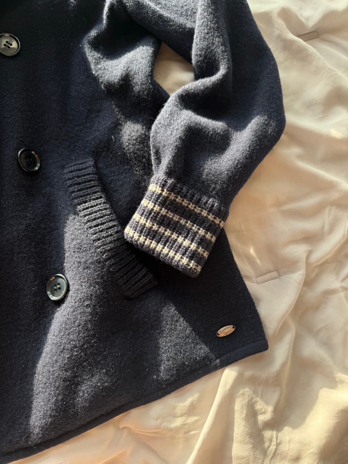 라코스테 더블 니트자켓 상품이미지3